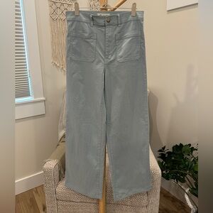 Madewell Emmett Wide-Leg Pants Women’s 27 Blue